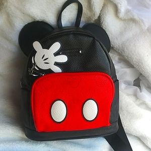 Mickey Mouse backpack purse